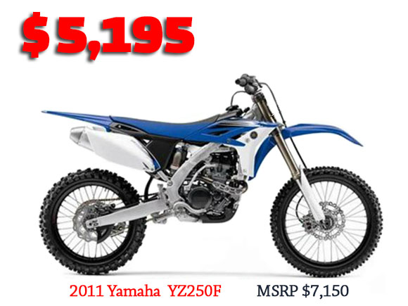 2011 Yamaha YZ250F
